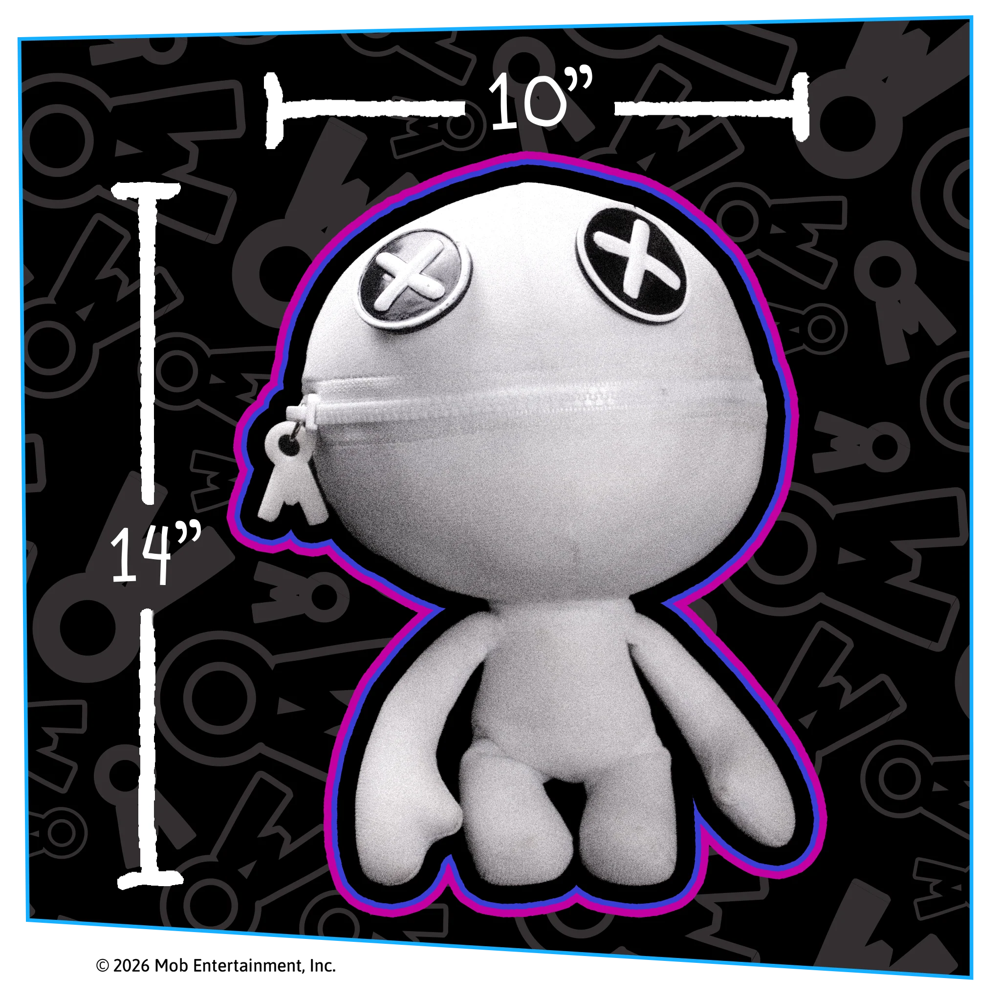 BLANKY BLANKZ 2-in-1 Reversible 14” Plush - Image 4