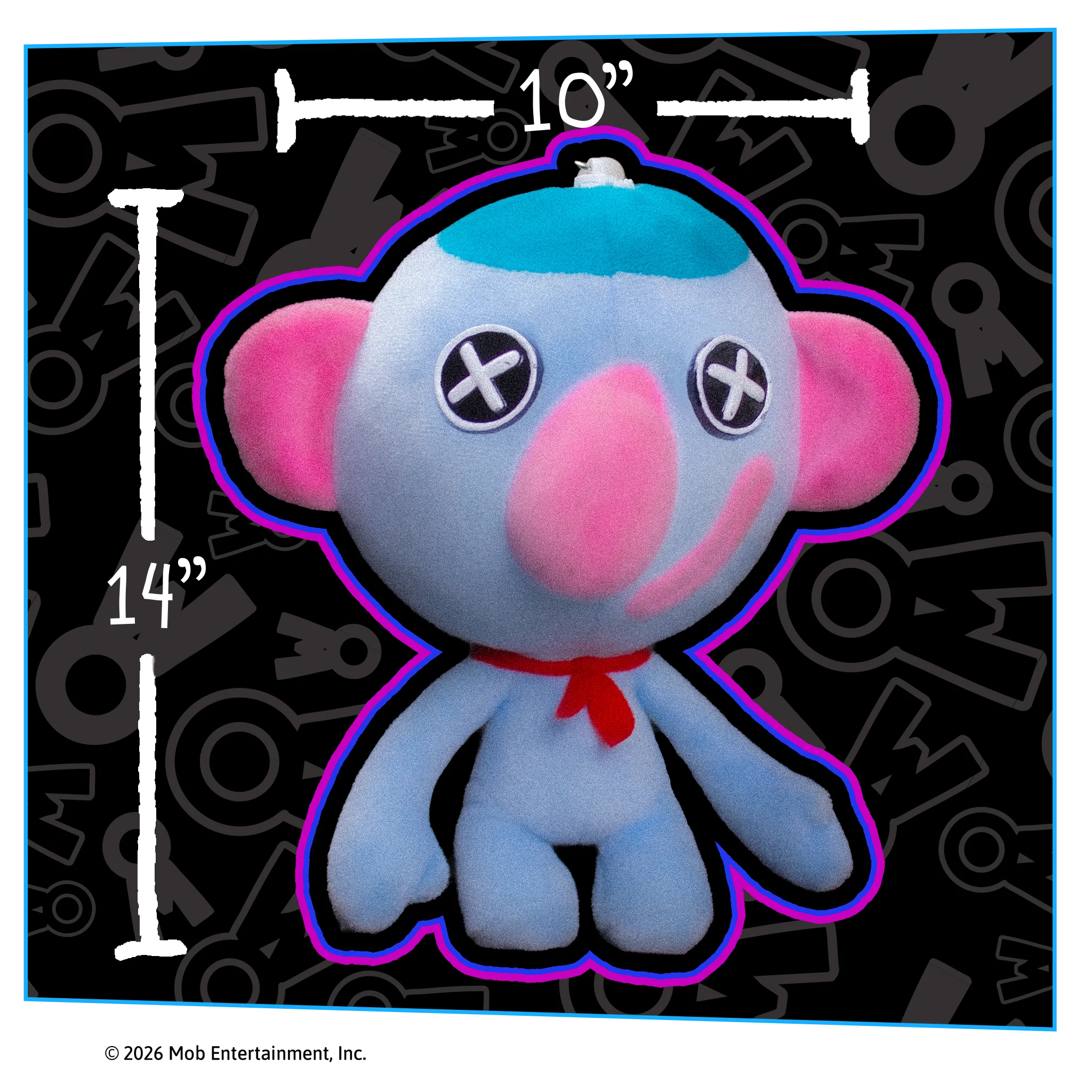 DOODLE BONES 2-in-1 Reversible 14” Plush - Image 4